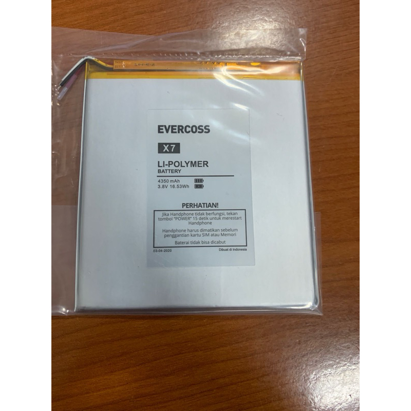 Battery Evercoss Bravo Tab X7 Original