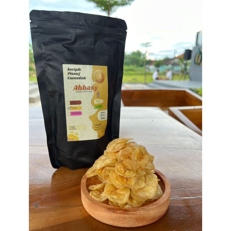 

KERIPIK PISANG CAVENDISH LUMER RASA MANIS ORI BERAT 100GR