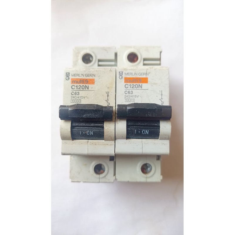 MCB Merlin gerin C120N C63 63a Original
