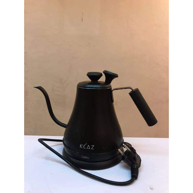 Klaz Electric Gooseneck Kettle Teko Listrik Hitam (Bekas)