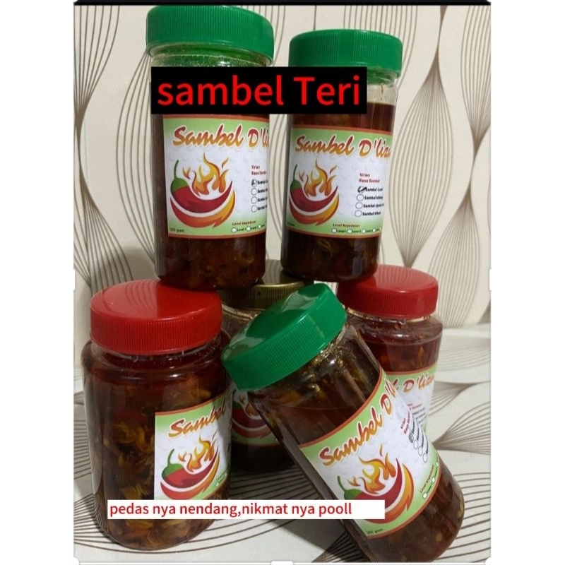 

Sambel teri,,rasanya nikmat ,200 g