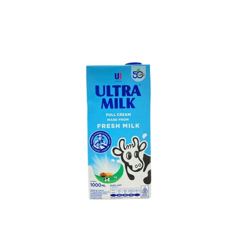 

ULTRA MILK FULL CREAM/ COKLAT 1L