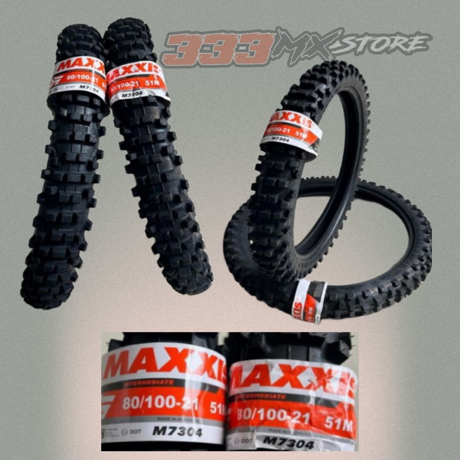 Ban Depan MAXXIS M7304 100/80-21 Ban Motor Maxxis M7304 Original