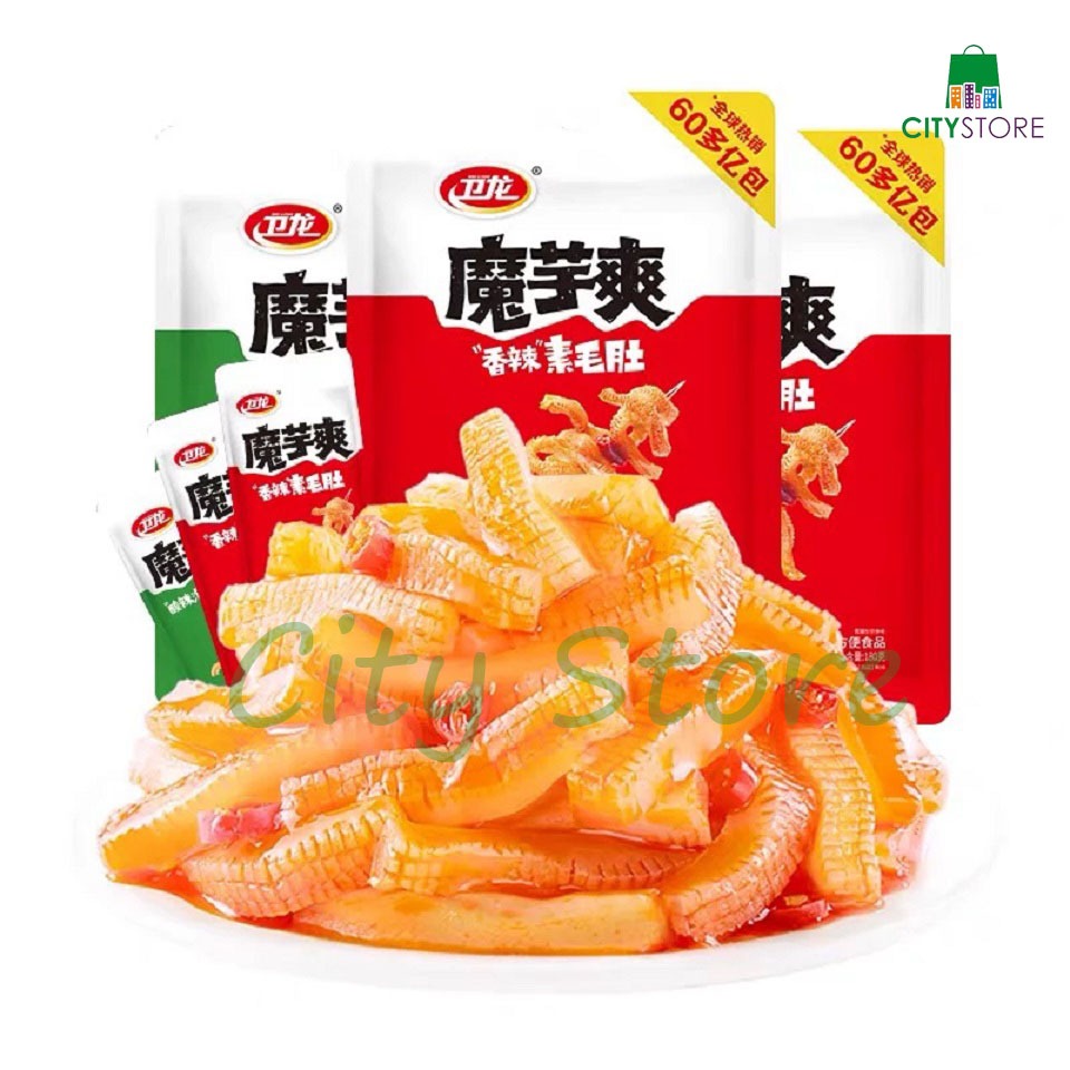 

Wei Long Hot Spicy - Sour Spicy Konjac 252g 卫龙魔芋爽