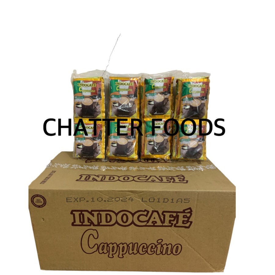 

Indocafe Cappuccino Isi 25 Bags X 10 Sachet Kartonan Murah