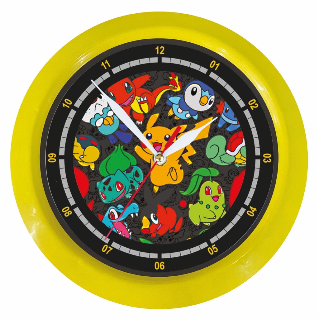 Jam Dinding Pokemon Yellow