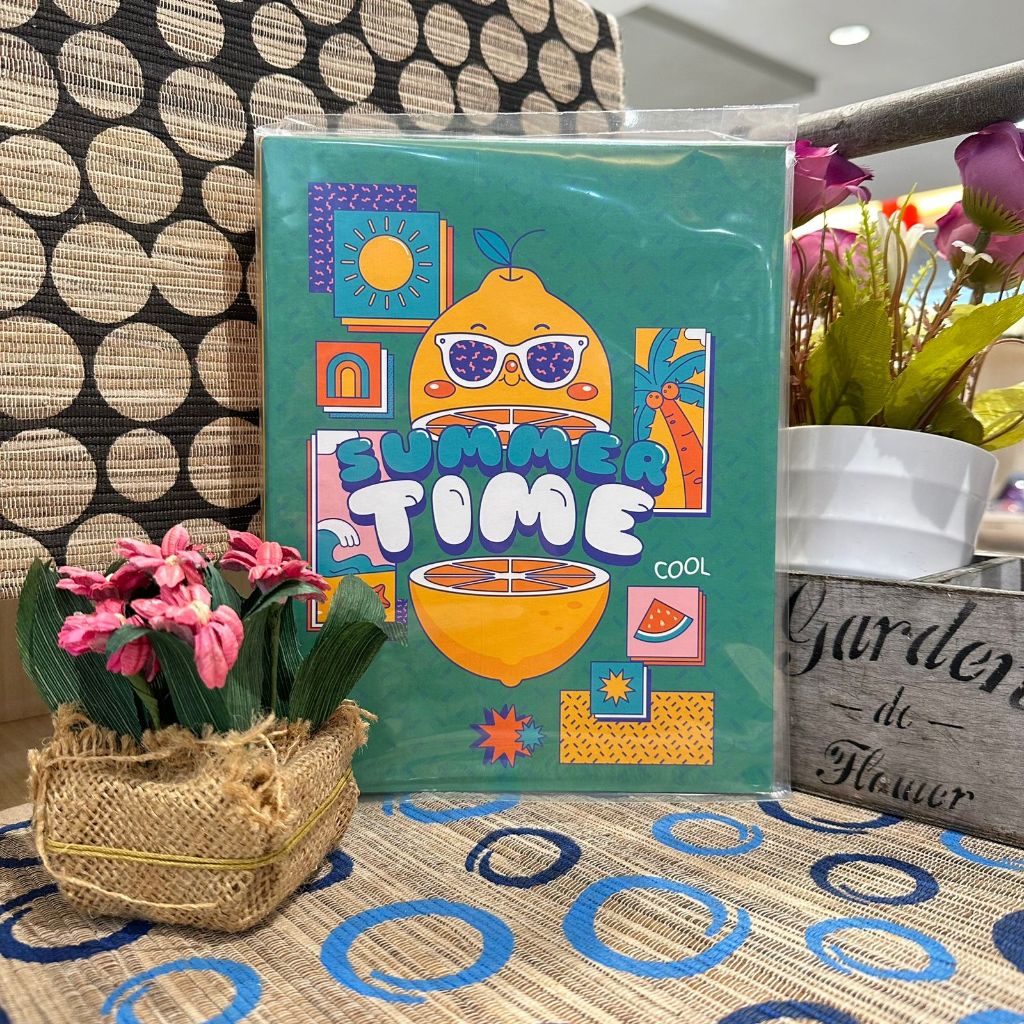 

Gramedia Basra Surabaya - Estudee Binder Board A5 Summer Time I