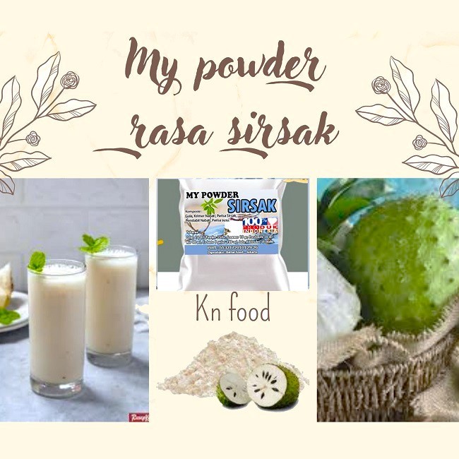 

Powder Rasa Sirsak Reguler 1 kg.