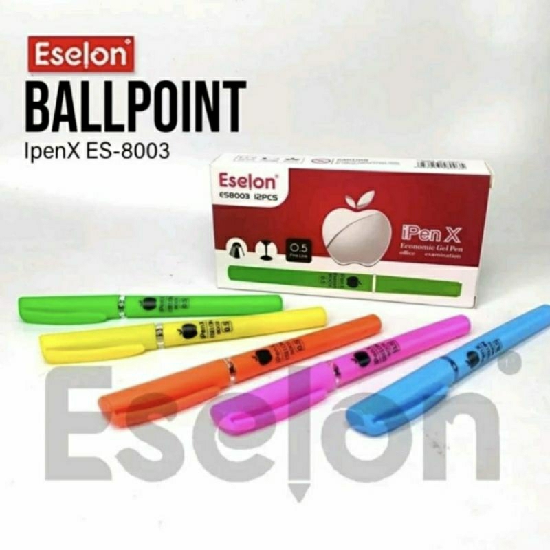 

(Bisa COD) BOLPOIN ESELON IPEN-X ES-8003 0.5MM