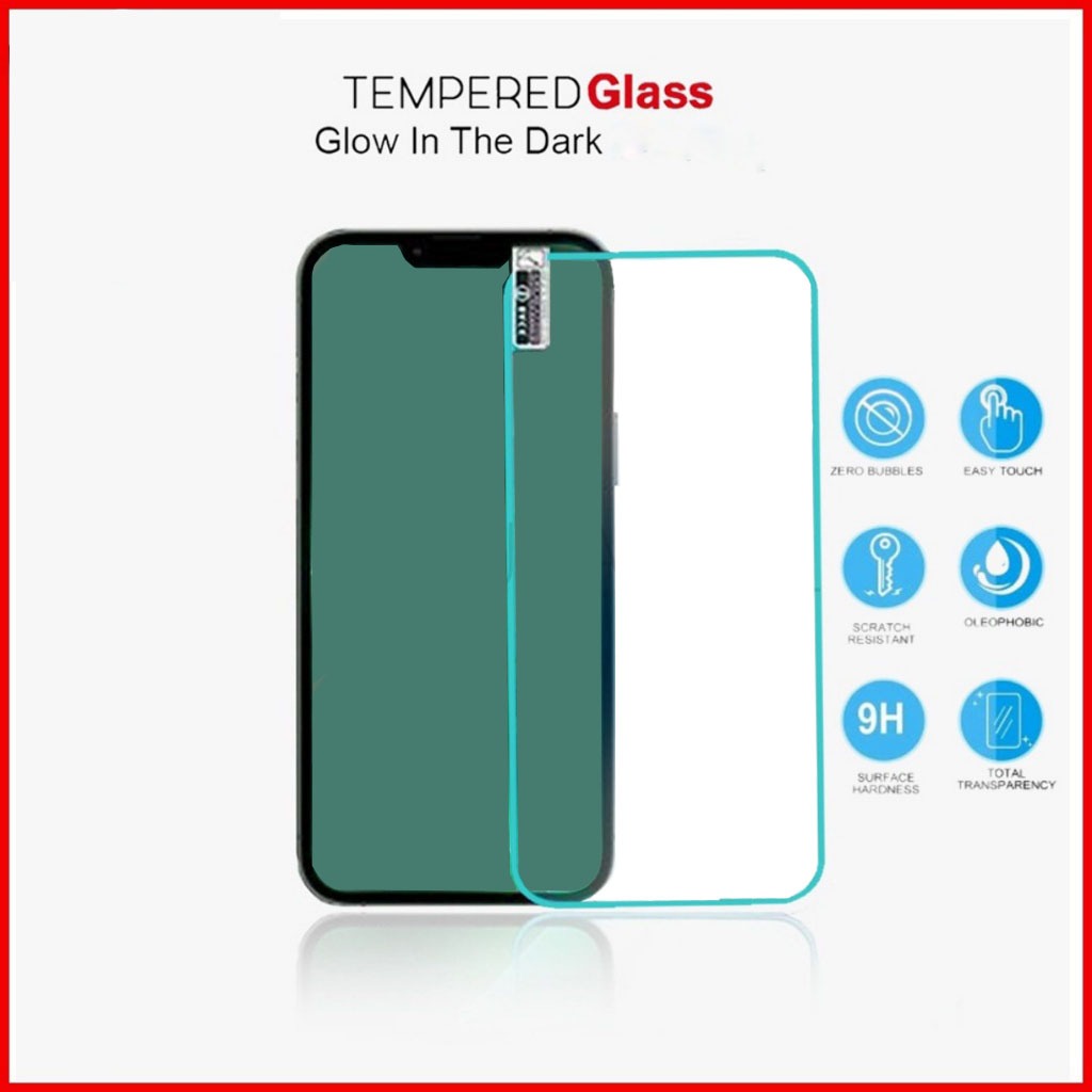 Tempered glass Glow in the dark Xiaomi Redmi Note 9 Redmi Note 9 Pro