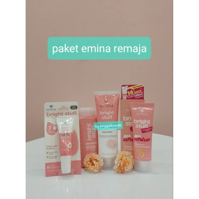 PAKET EMINA REMAJA PEMULA/PAKET EMINA MURAH