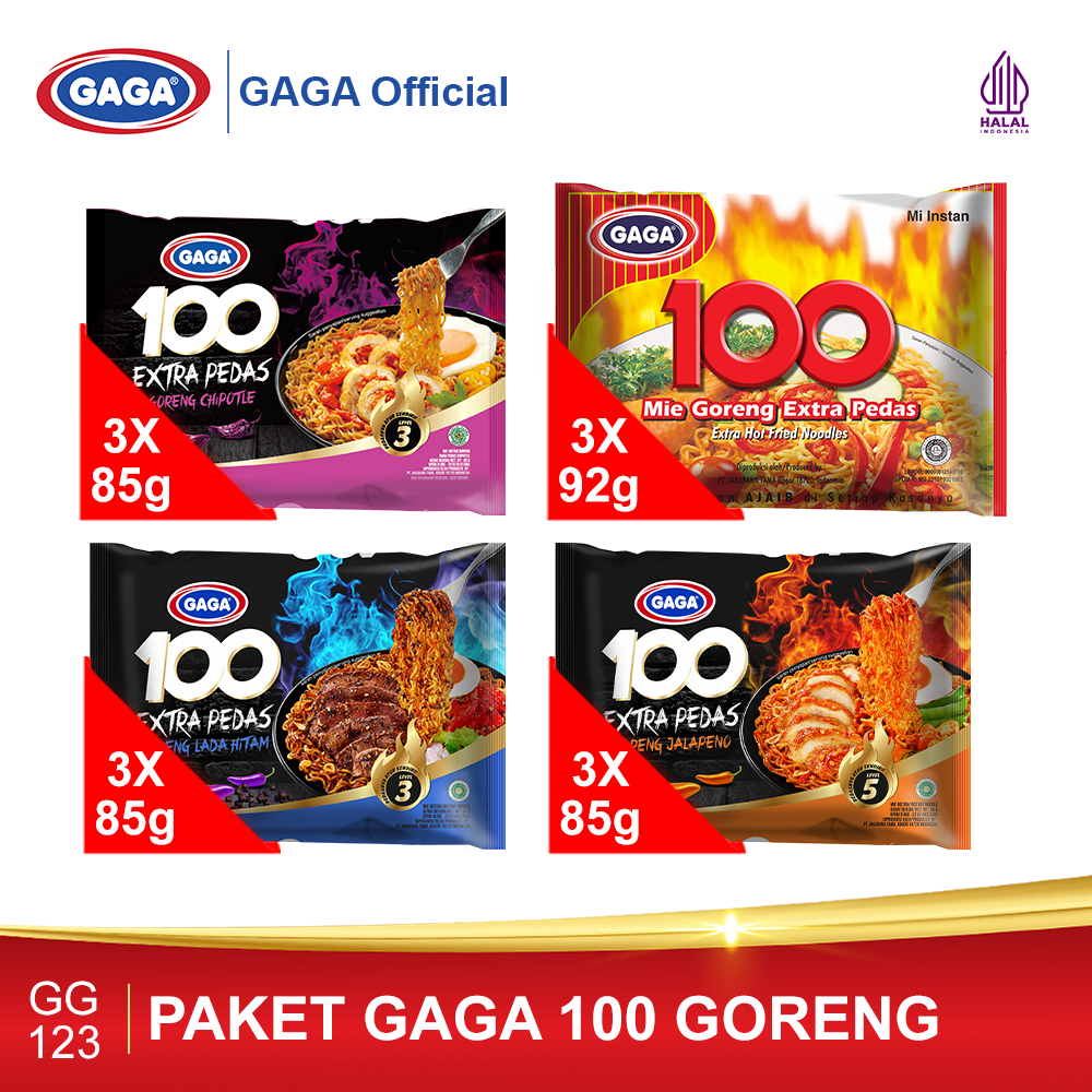 

GAGA 100 Goreng All Variant (GG123)