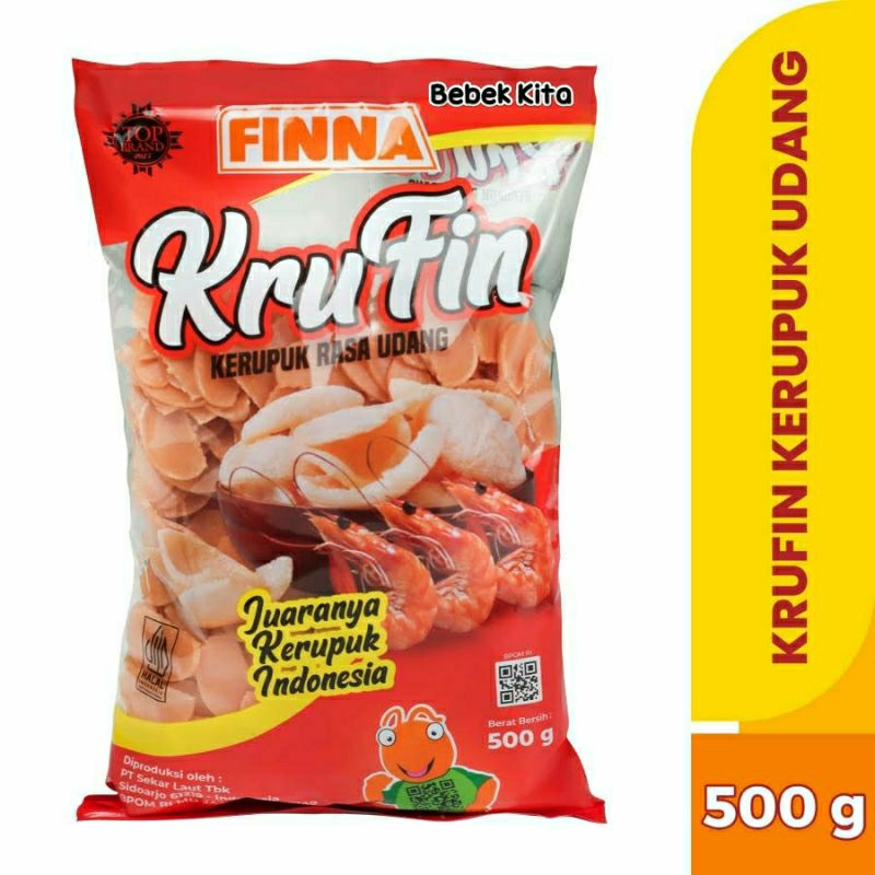 

Kerupuk Udang Krufin 500gr