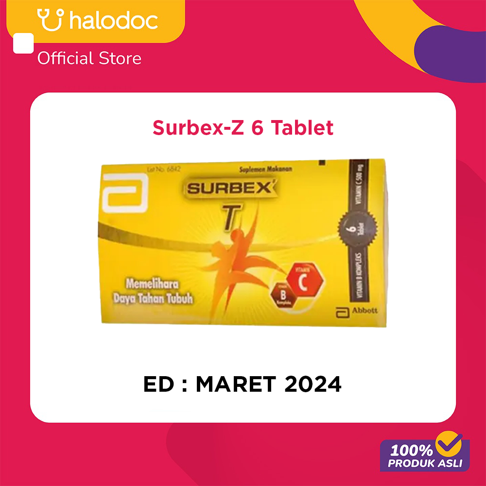 [PROMO NEAR ED] Surbex-Z 6 Tablet