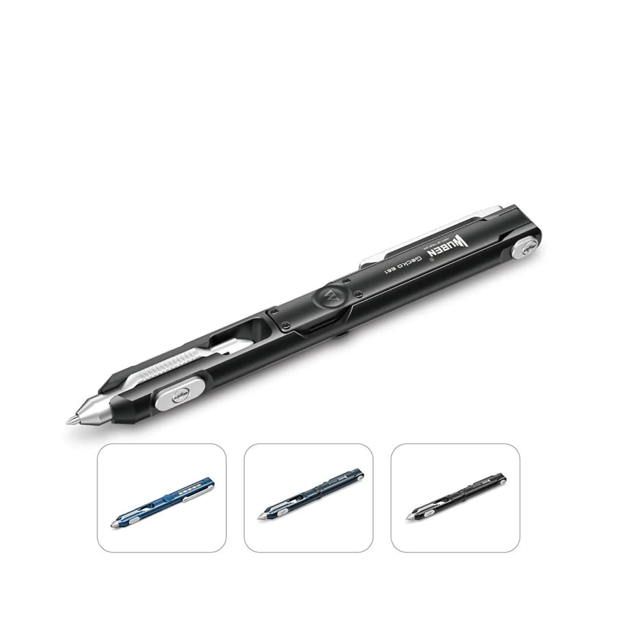 

Wuben Gecko E61 Folding EDC Penlight 130 lumens Pulpen Ballpoin Pena Tactical