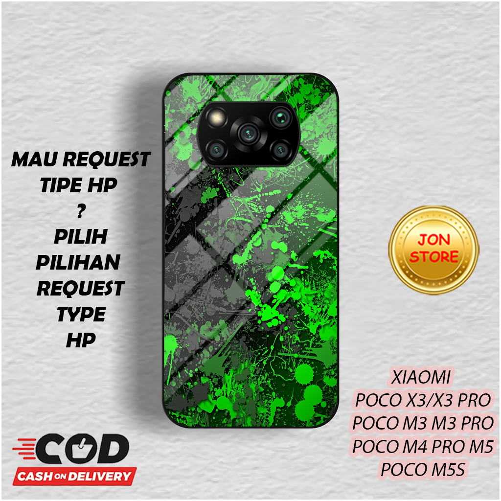 (CMM 17) Sofcase Case Glossy Kilau Untuk POCO X3 X3 PRO X3 NFC M3 M3 PRO 5G M4 PRO M5 M5S Moitf Anim