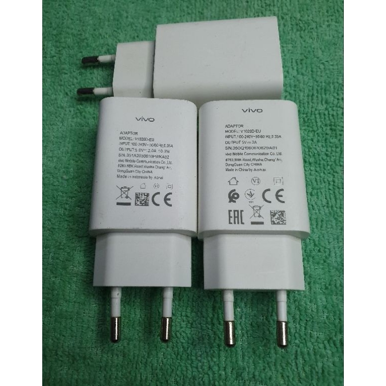 KODE F95K second adaptor charger ory copotan hp vivo 2A panjang Y12S Y15S dll