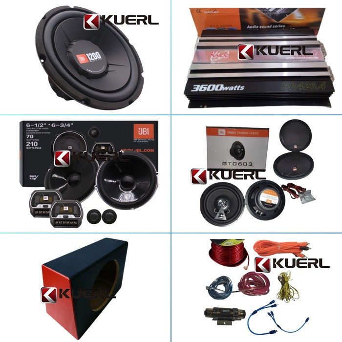 Paket Lengkap Audio Mobil JBL