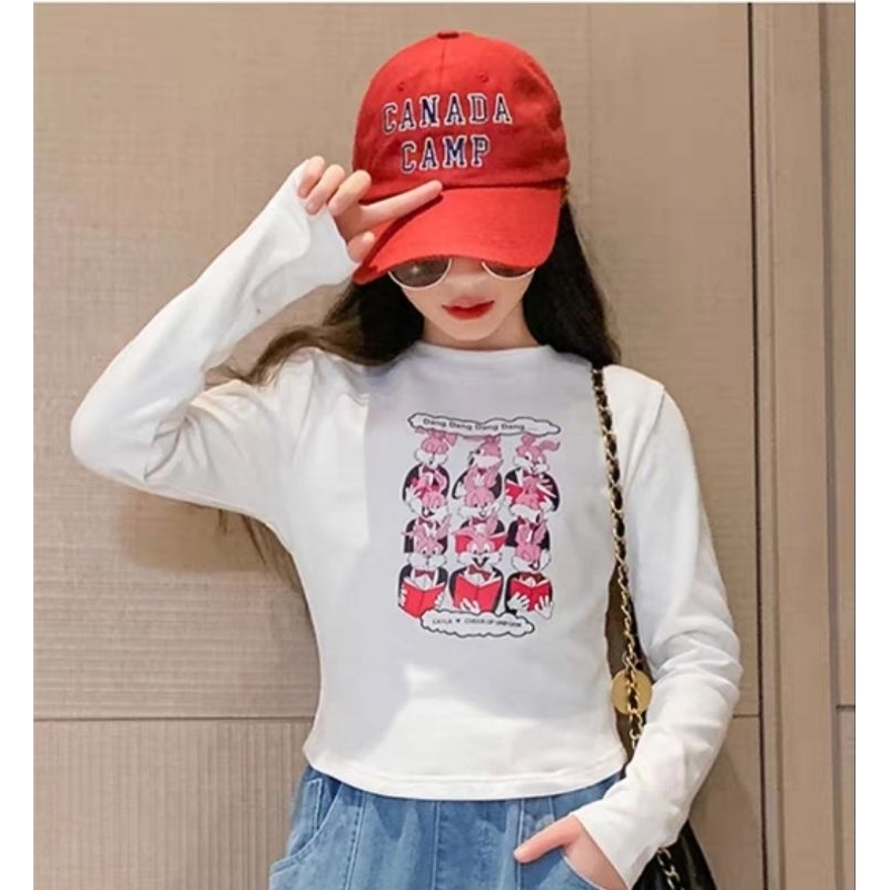 setelan kulot crop top dang dang