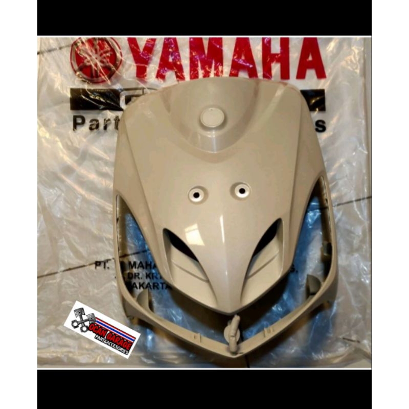 Tameng Depan Mio Smile putih Original Yamaha tameng depan putih mio smile