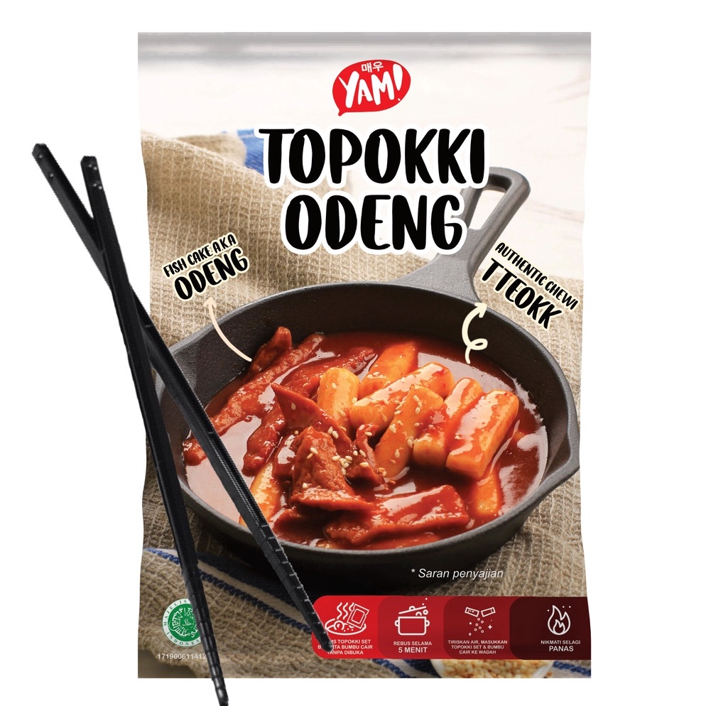 

PROMO ALE Topokki Odeng Authentic Yam Tteokbokki Korean Food Street