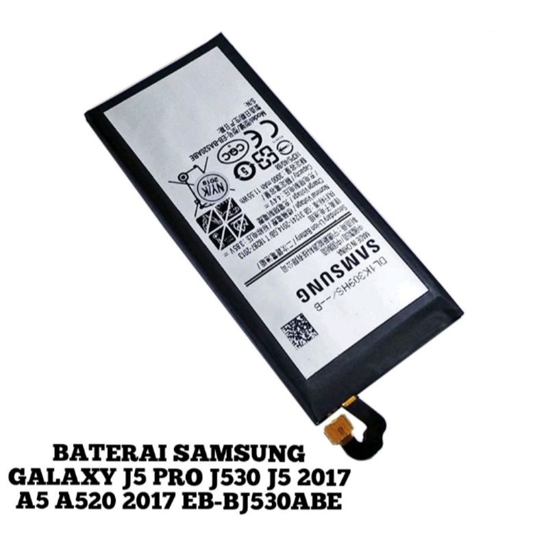 BATERAI BATRE BATTERY SAMSUNG J5 PRO J530 2017 A5 A520 2017
