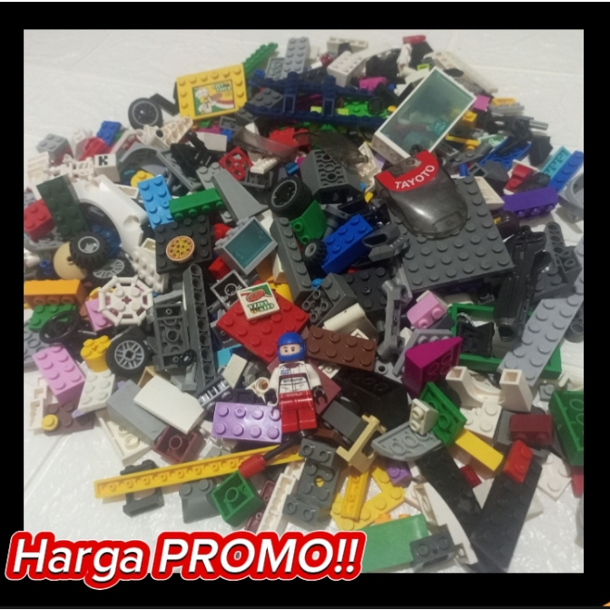 Lego/Brick curah kiloan original Lego kiloan timbangan 100GR