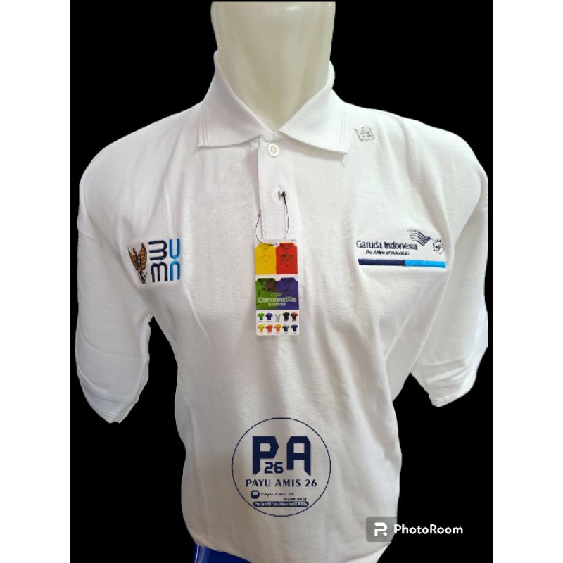 kaos bumn garuda indonesia seragam kerja bumn garuda indonesia