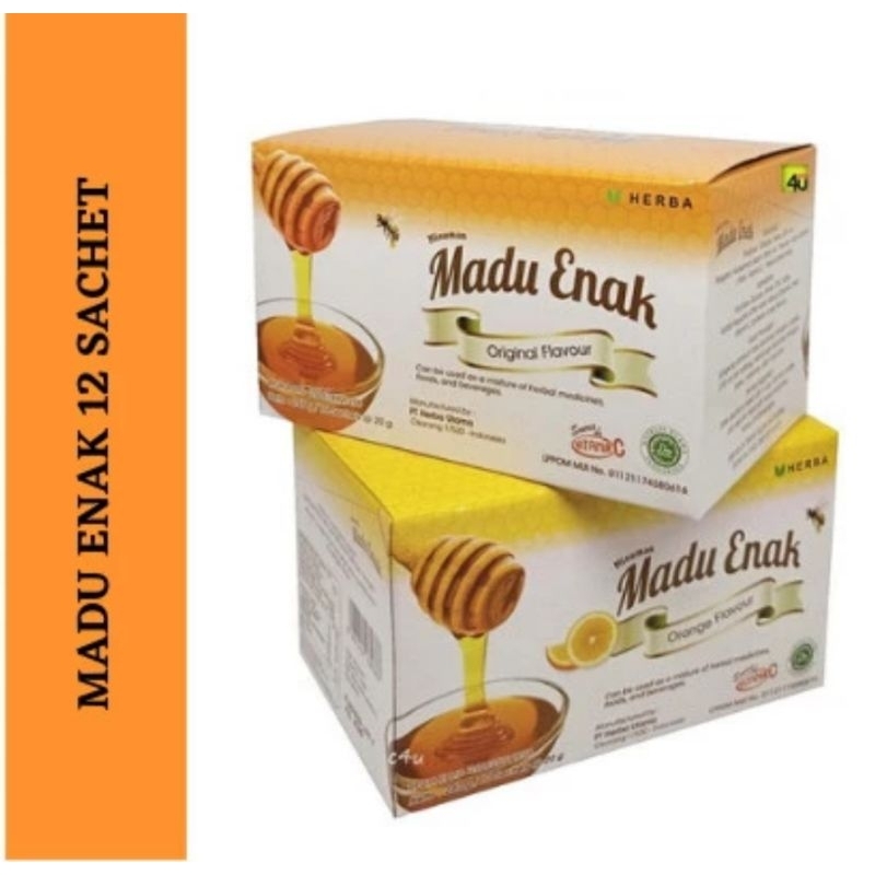 

Madu enak sachet 1box