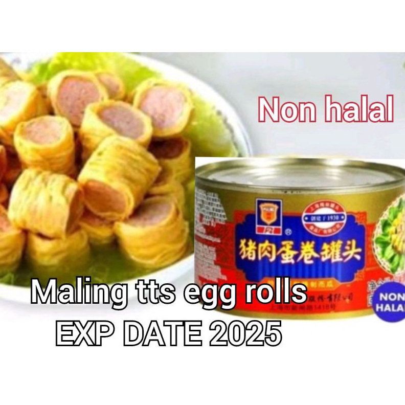 

Promo Hari Ini Maling tts caned pork egg rolls luncheon meat daging ham babi gulung telor buruan