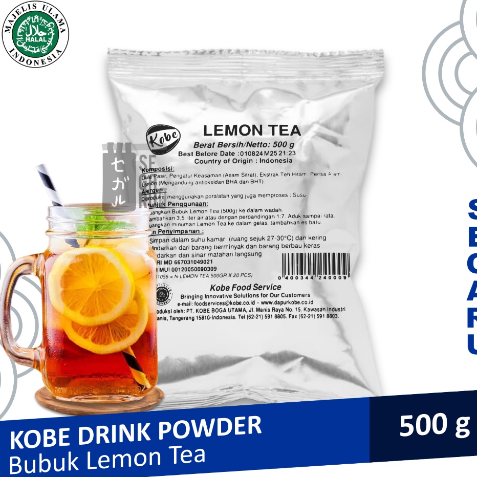 

Jangan Sampai Kehabisan Lemon Tea Kobe Teh Bubuk Lemon Tea Powder Drink Halal 5 gram