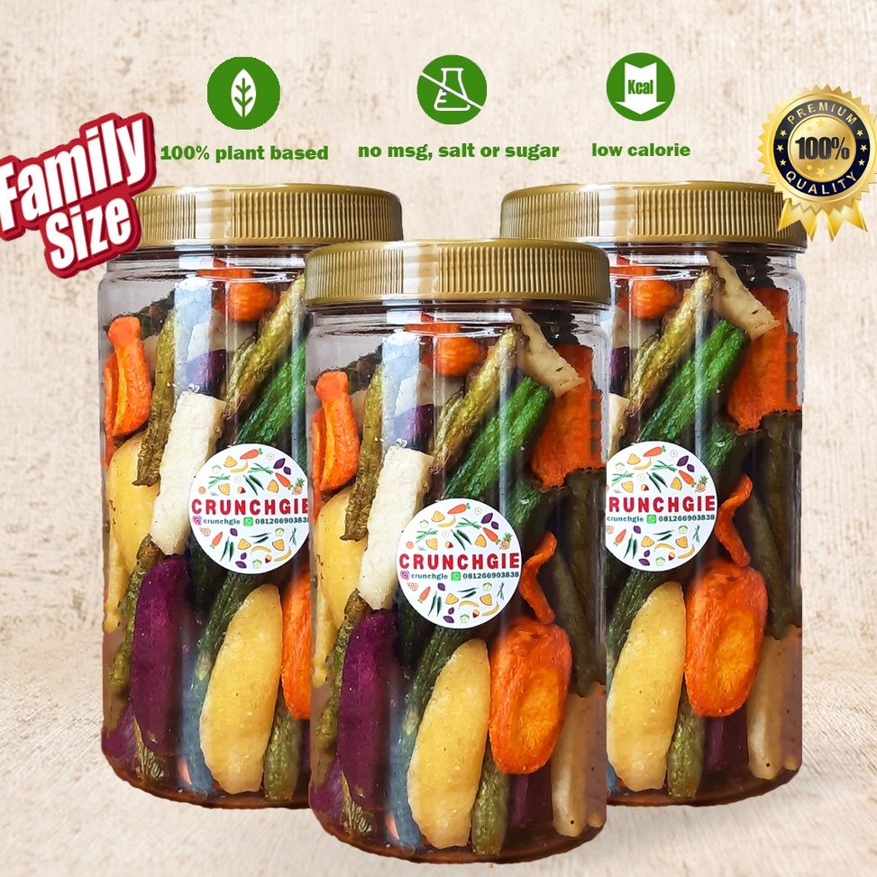 

Jangan Sampai Kehabisan 3pcs 1L Keripik Sayur Buah Mix Keripik Sayur Keripik Buah Vacuum Fried Snack Diet Snack Sehat