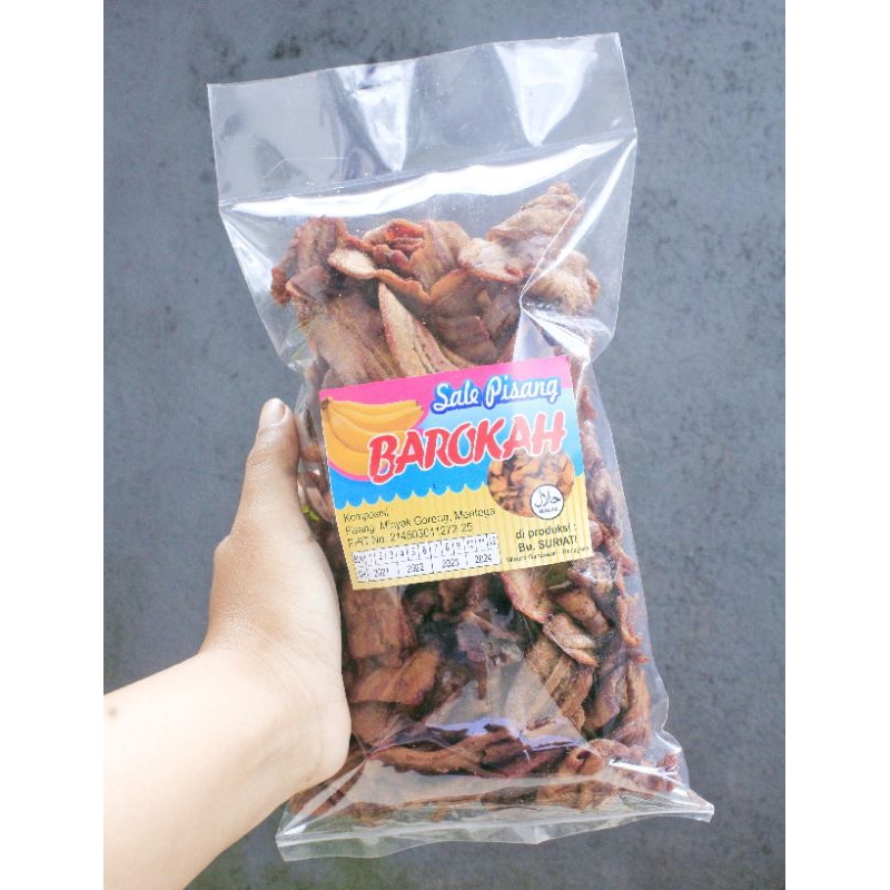 

250gram - SALE PISANG KERING MANIS KHAS TRENGGALEK