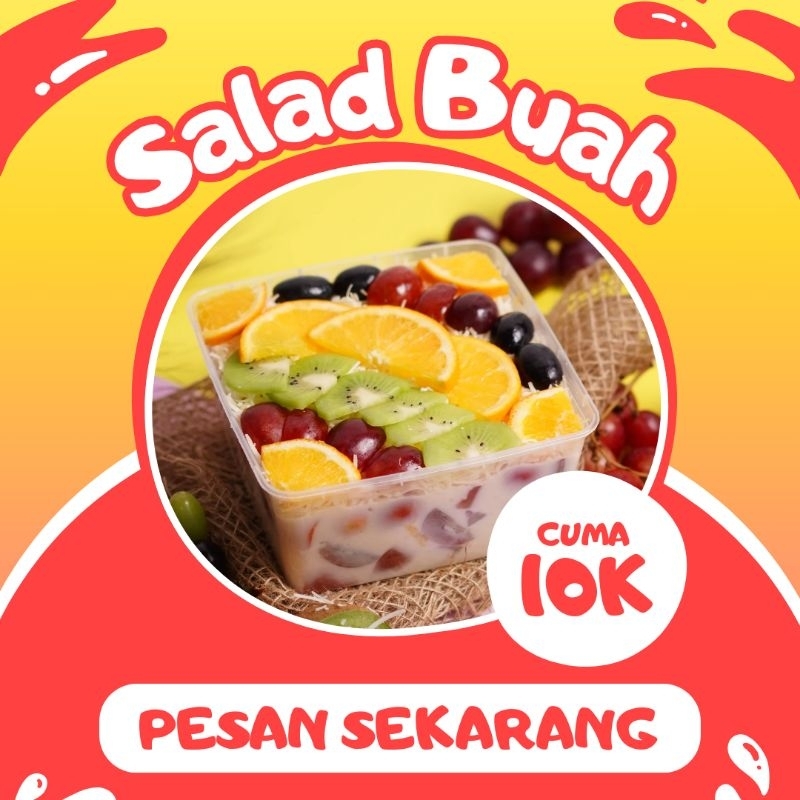 

Salad segar ukuran sedang