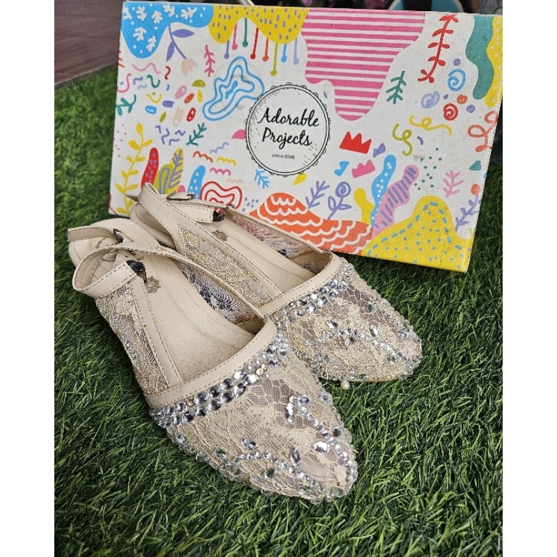 Wedges Wanita Wedding Kondangan P🩶 custom by Adorable Project