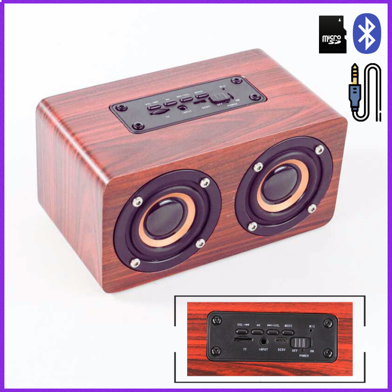 COD ANSUOFU Desktop Bluetooth Speaker Stereo Subwoofer K5 / speaker aktif buat karaoke kecil mini / 