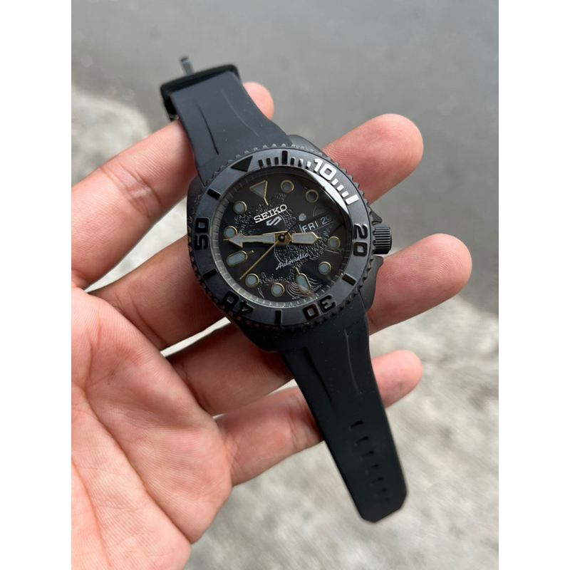 Seiko Mod Nh35A Rubber Black