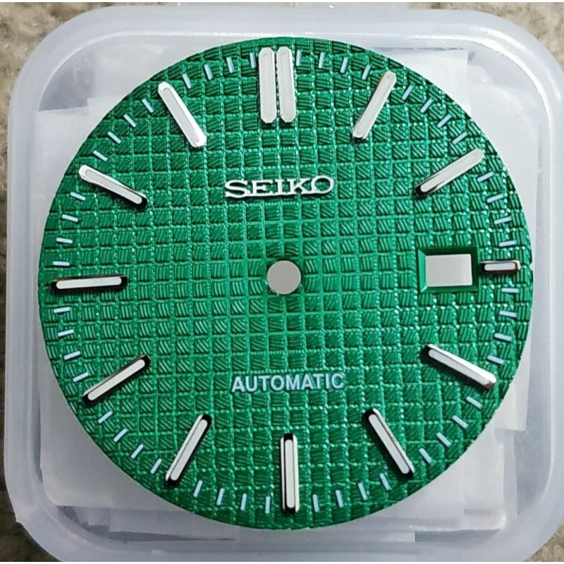 seikomod dial AP nh35 nh36 7s26 green