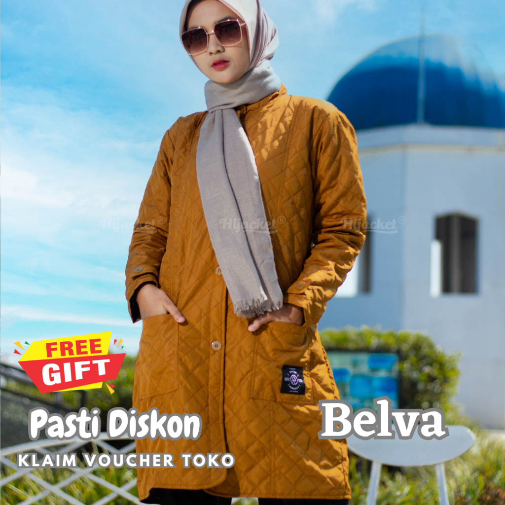 Hijacket series Belva Marigold Jaket hijabers jaket wanita muslimah