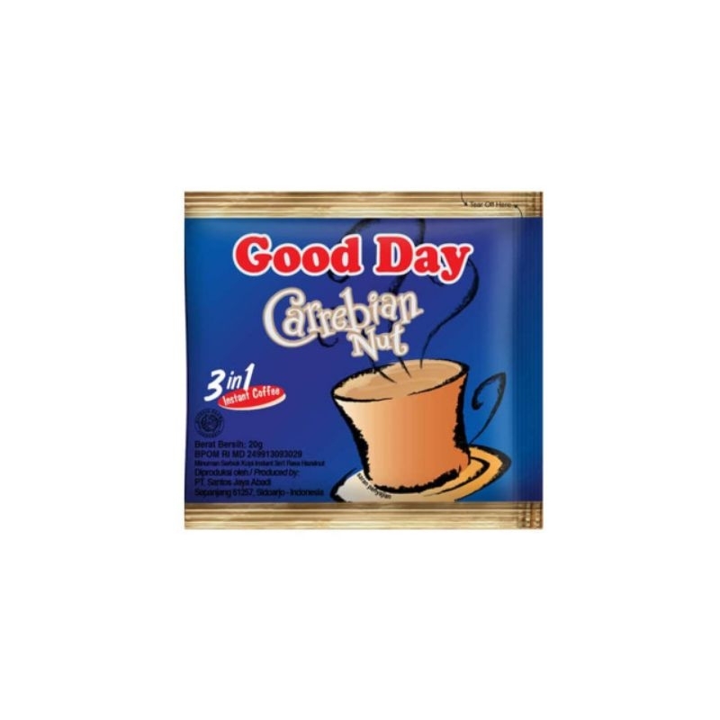 

Good Day Carrebian Nut 3in1 Sachet M71