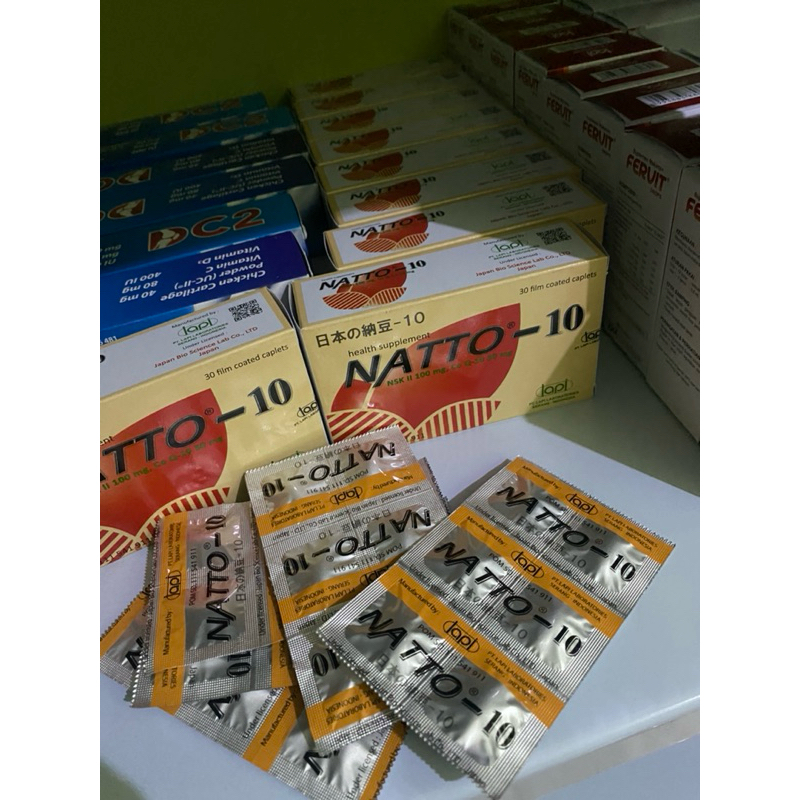 NATTO 10 / natto-10 / suplemen kesehatan