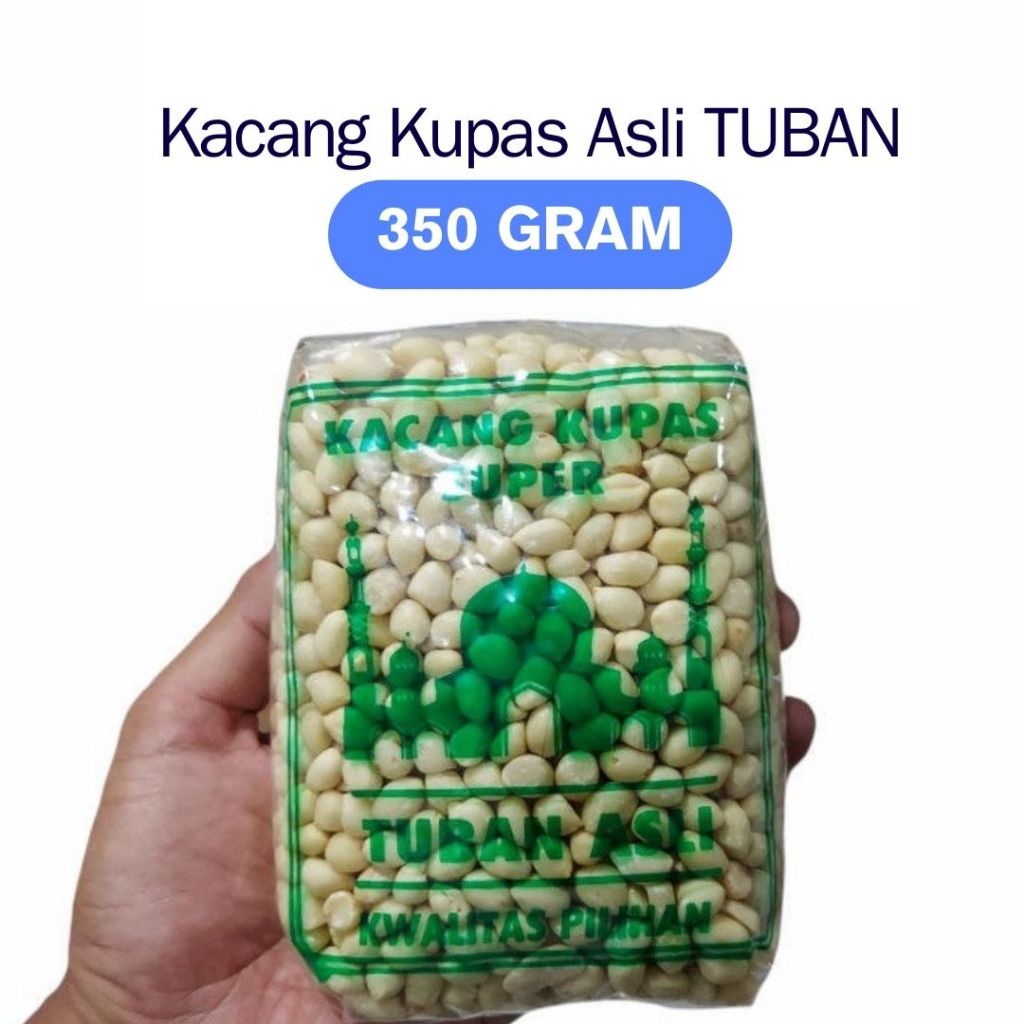 

Kacang Tanah Kupas Mentah Asli Tuban 350 Gr