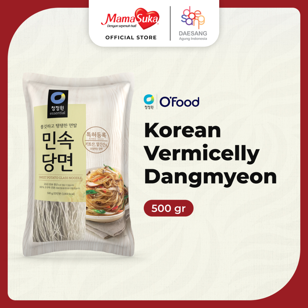 

Chung Jung One - Korean Vermicelly Dangmyeon 500 gr