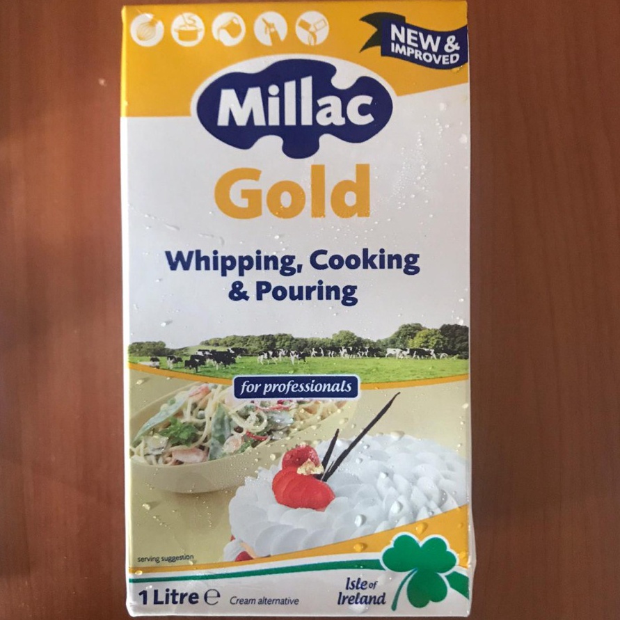

Import Terbaik Millac Gold Whip Whipping Cream 1Liter WC G Gosend Grab Only