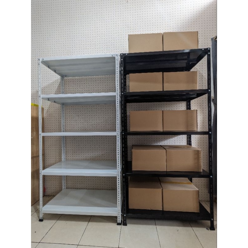 Rak Besi Susun Serbaguna 50x100x200cm Rak Gudang Kuat Rak Dapur Rak Laundry Rak Toko