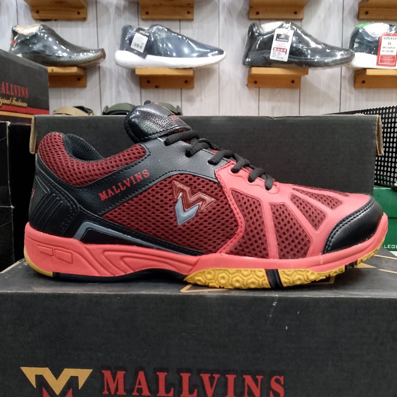 Sepatu Badminton Voli Running Original MALLVINS