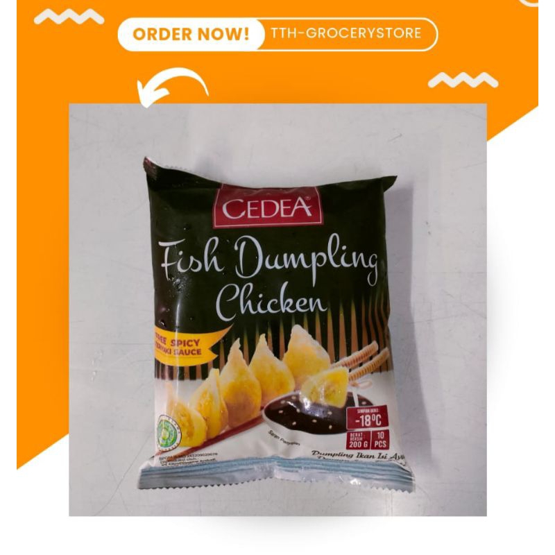 

CEDEA DUMPLING CHICKEN 200 GR STEAMBOAT