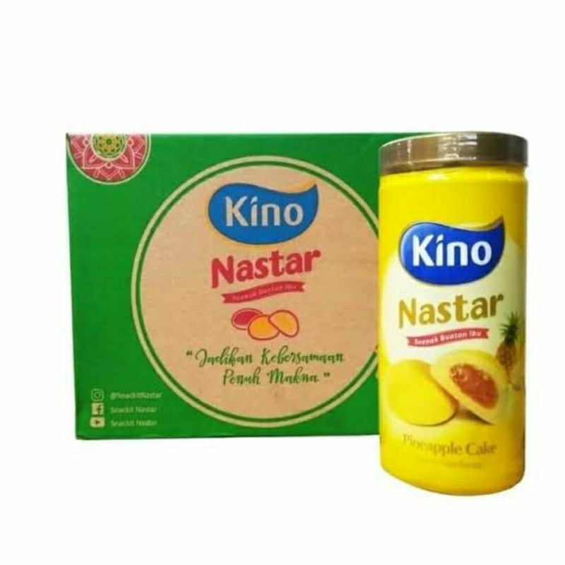 

Kino Nastar Pineaple Cake 140gr