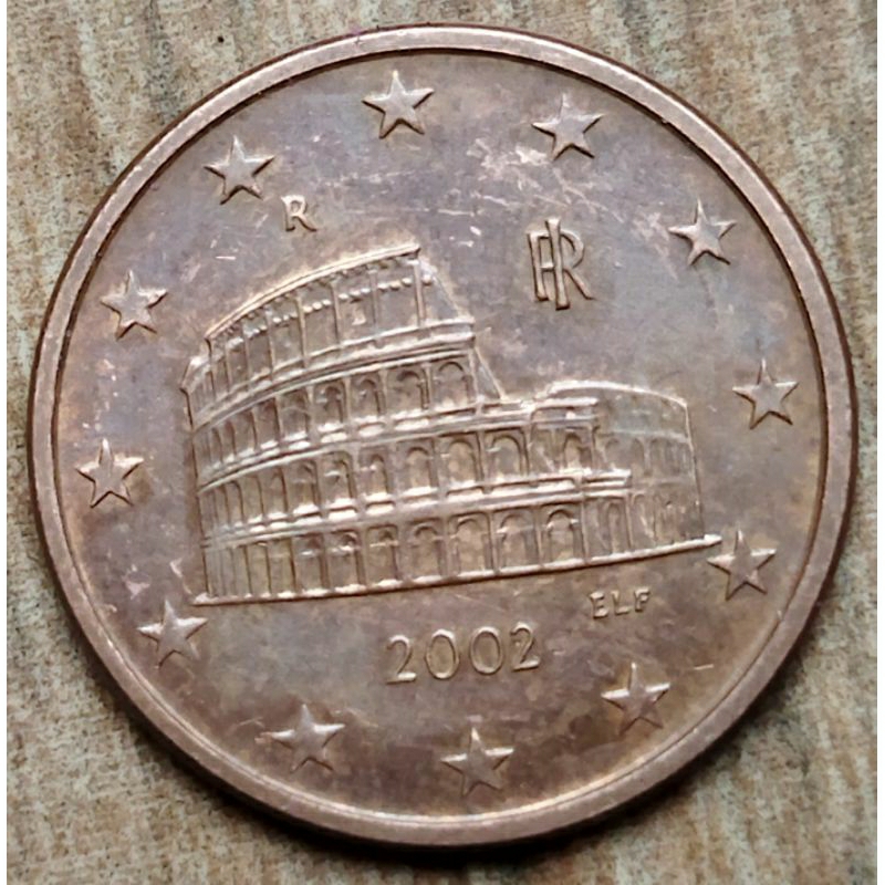 5 cent euro 2002 Italy