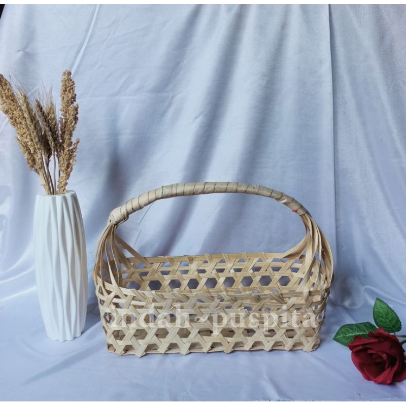 

tas hampers keranjang bambu